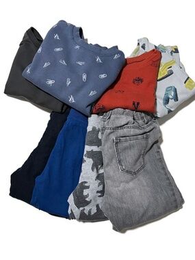 2-3 T 9 pieces, Boys clothing bundle; includes 9 pcs;